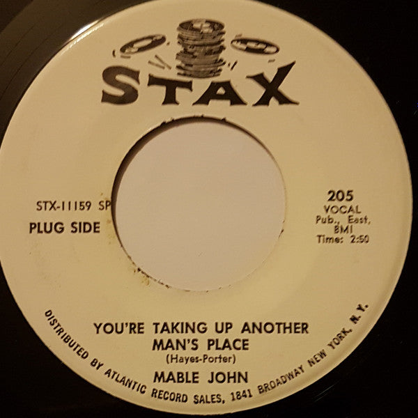 Mable John : You're Taking Up Another Man's Place (7", Single)