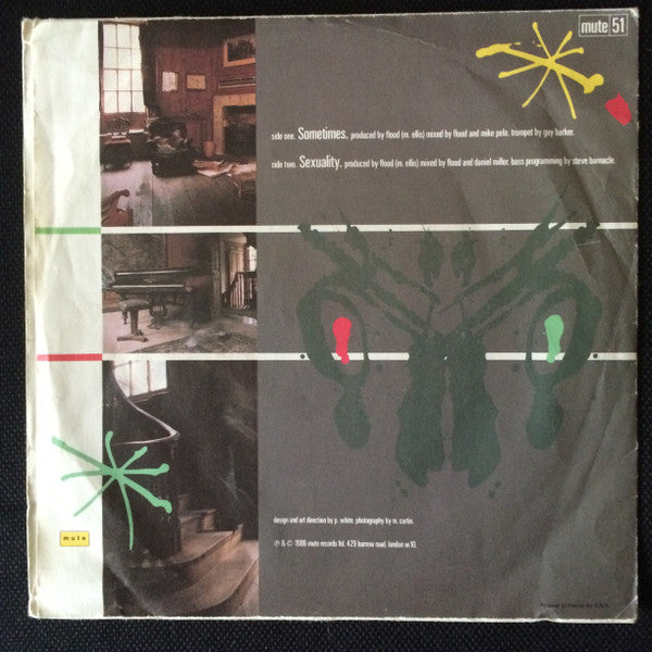 Erasure : Sometimes (7", Single, Gre)