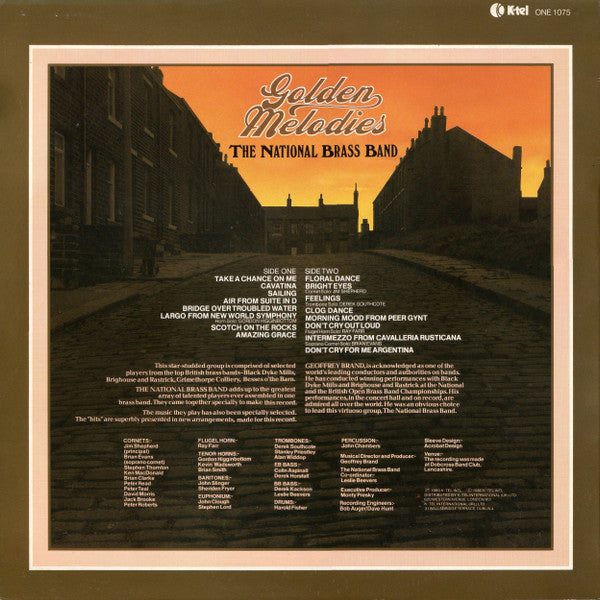 The National Brass Band : Golden Melodies (LP)