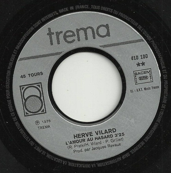 Hervé Vilard : Nous (7", Single, Dis)
