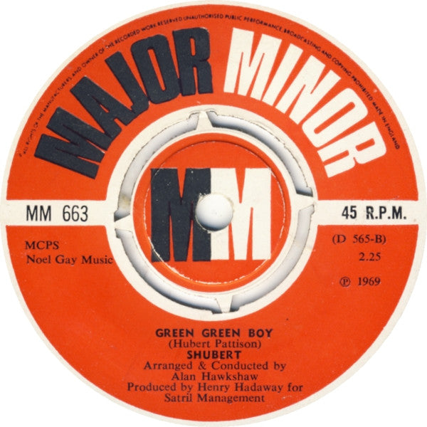 Shubert (2) : She Was A Woman (7", Single)