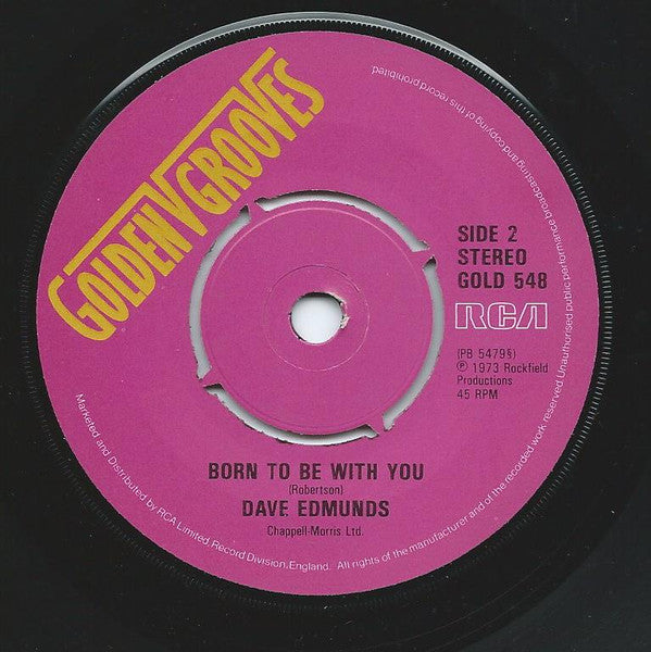 Dave Edmunds : Baby I Love You (7", RE)