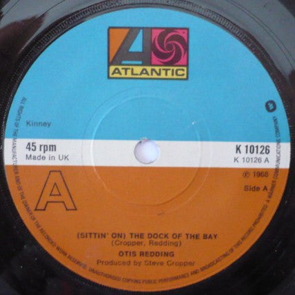 Otis Redding : (Sittin' On) The Dock Of The Bay (7", Single)
