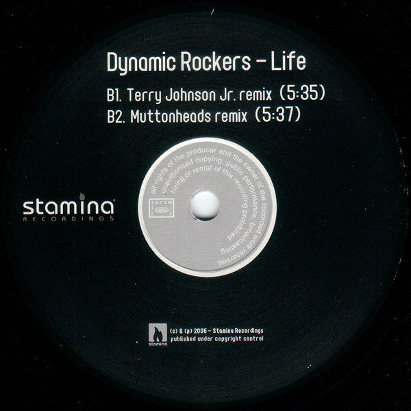 Dynamic Rockers : Life (12")