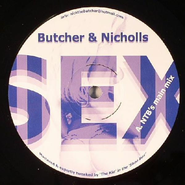 Butcher & Nicholls : Sex (12", Unofficial)