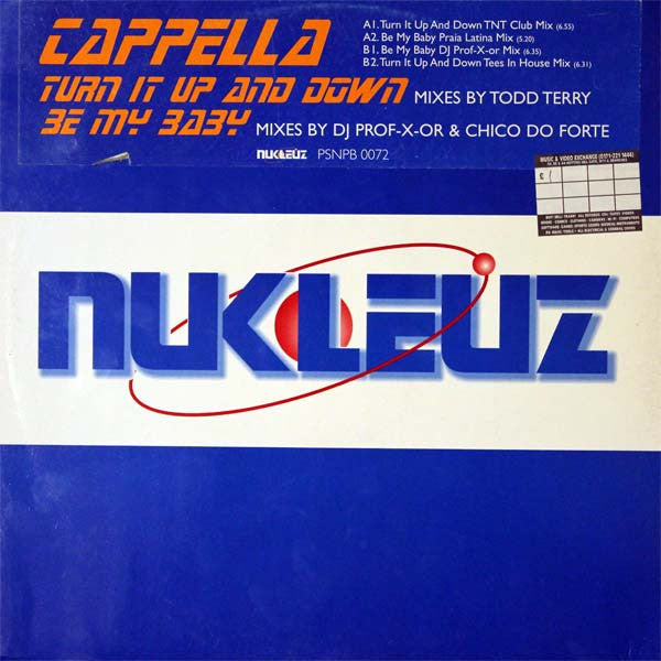 Cappella : Turn It Up And Down / Be My Baby (12")