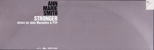 Ann-Marie Smith : Stronger (12", Promo)
