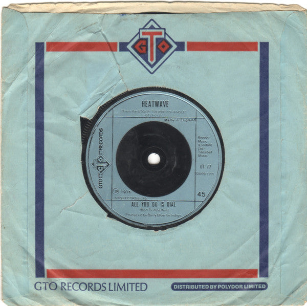 Heatwave : Boogie Nights (7", Single)