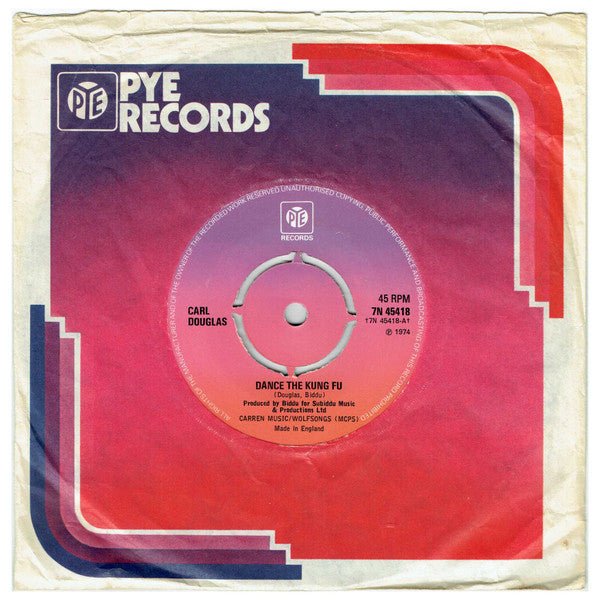 Carl Douglas : Dance The Kung Fu (7", Single, Pus)