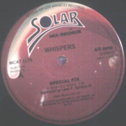 The Whispers : Special FX (12")