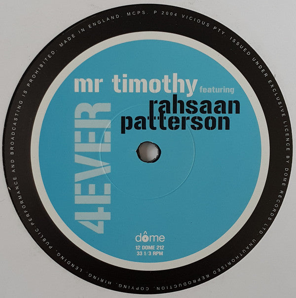 mrTimothy : 4Ever (12")