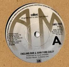 England Dan & John Ford Coley : Simone (7")
