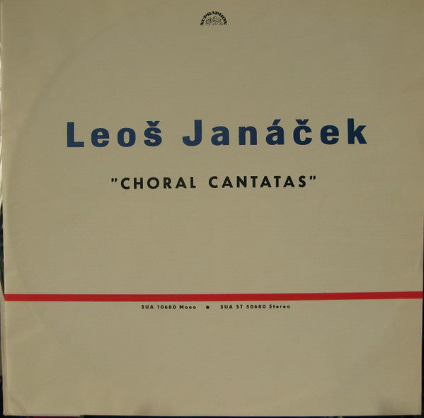 Leoš Janáček : Choral Cantatas (LP, Blu)