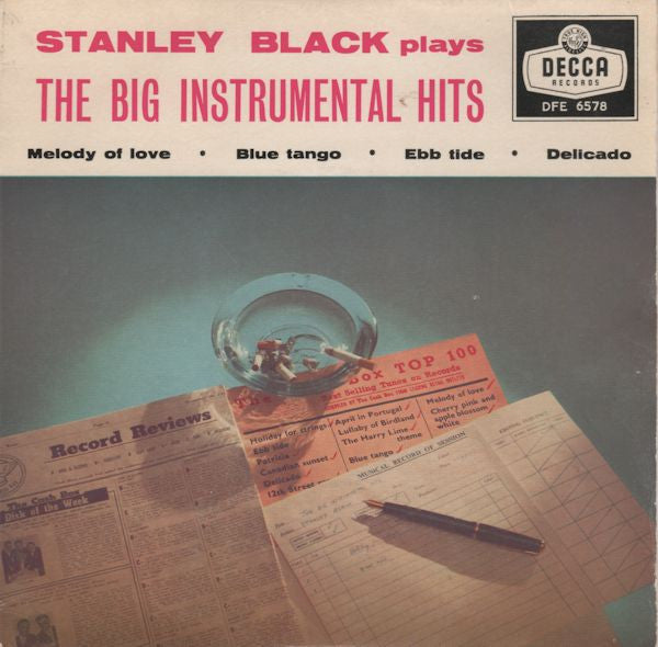 Stanley Black & His Orchestra : Stanley Black Plays The Big Instrumental Hits (7", EP)