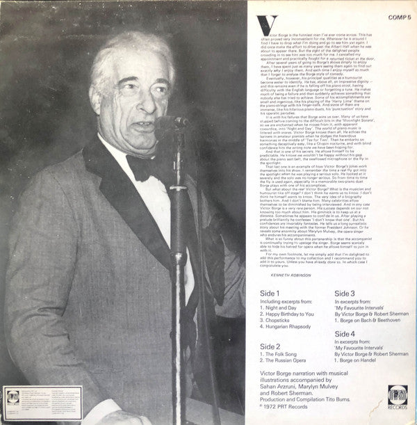 Victor Borge (2) : Victor Borge At His Best (2xLP, Comp)