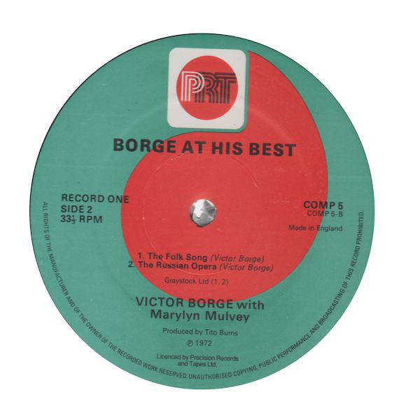 Victor Borge (2) : Victor Borge At His Best (2xLP, Comp)