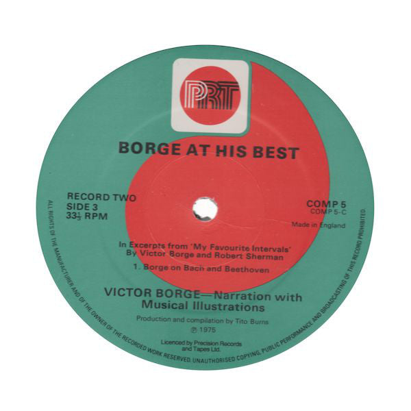 Victor Borge (2) : Victor Borge At His Best (2xLP, Comp)