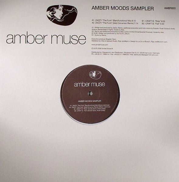 Zazzy & Craft B : Amber Moods Sampler (12")