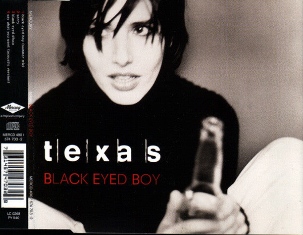 Texas : Black Eyed Boy (CD, Single)