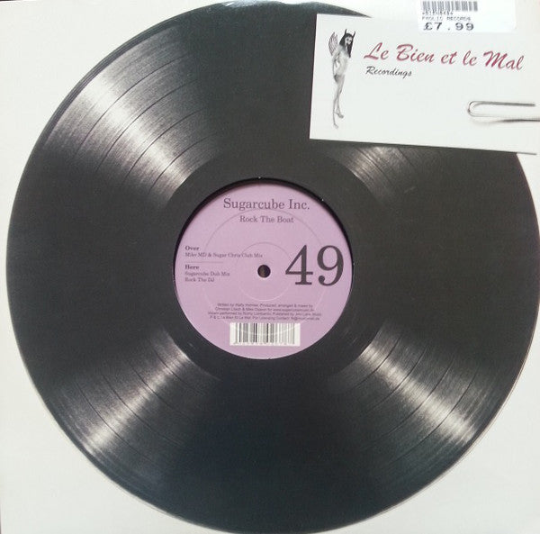 Sugarcube Inc. : Rock The Boat (12")