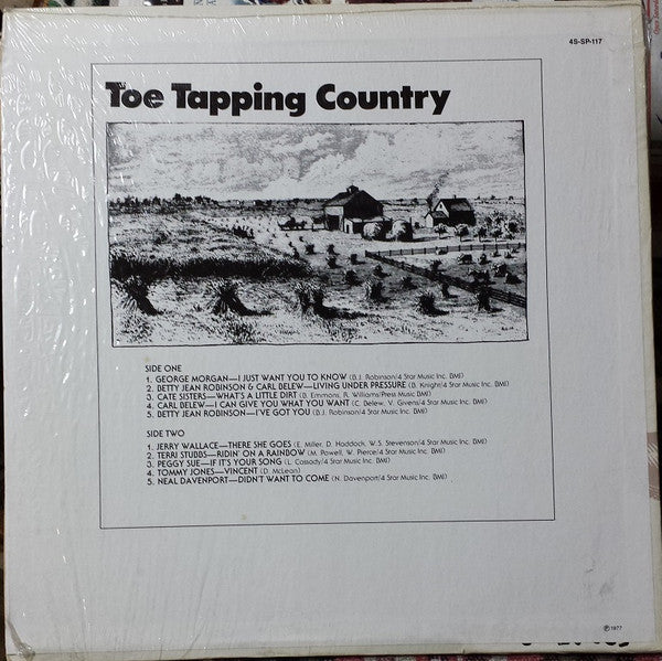 Various : Toe Tapping Country (LP, Comp)