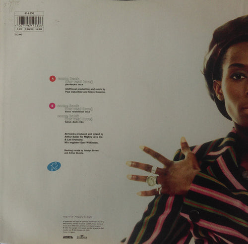 Alison Limerick : Come Back (For Real Love) (12", Single)