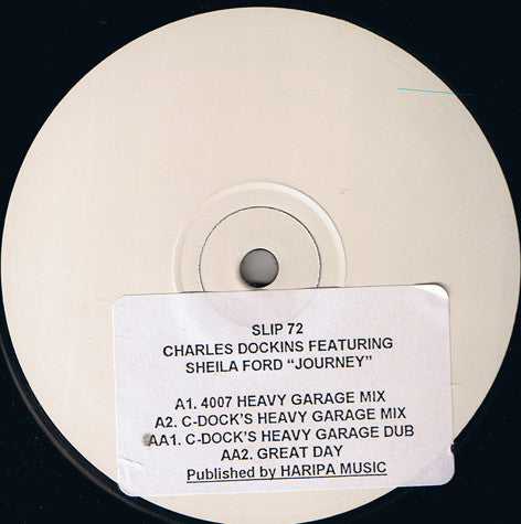 Charles Dockins Featuring Sheila Ford : Journey (12", W/Lbl, Sti)