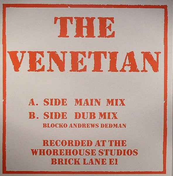 Hoxton Whores Vs Blox (2) : The Venetian (12")