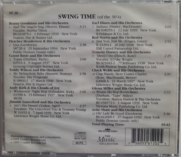 Various : Swing Time (CD, Comp, Mono)