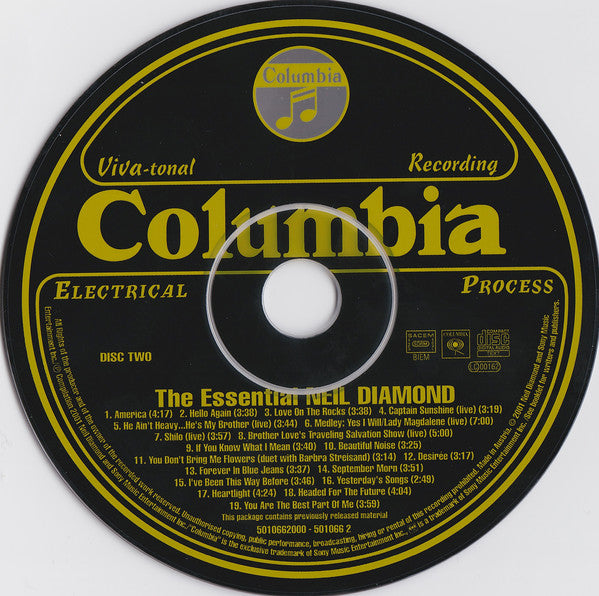Neil Diamond : The Essential Neil Diamond (2xCD, Comp)