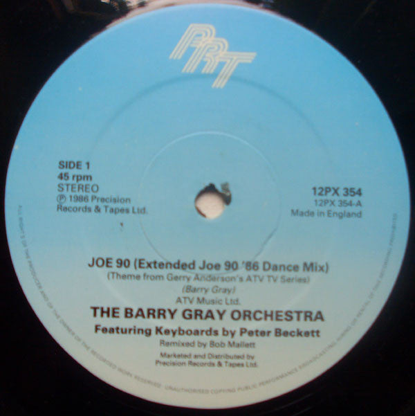 The Barry Gray Orchestra : Joe 90 (Joe 9086 Club Mix) (12", Single)