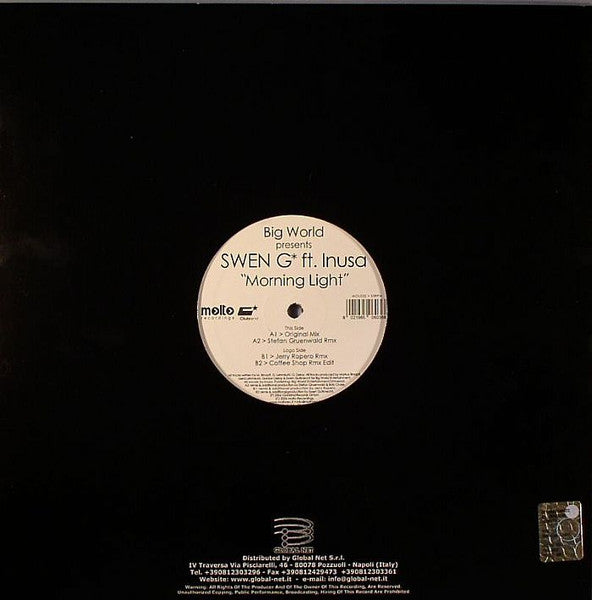 Big World Presents Swen G* Feat. Inusa : Morning Light (12")