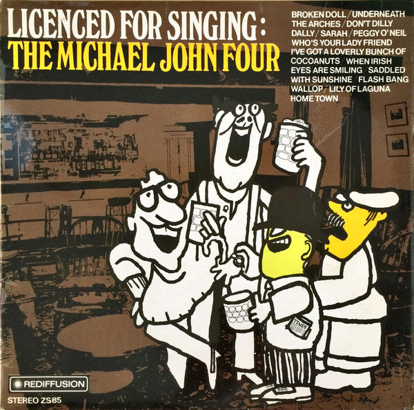 The Michael John Singers : Licenced For Singing (LP)