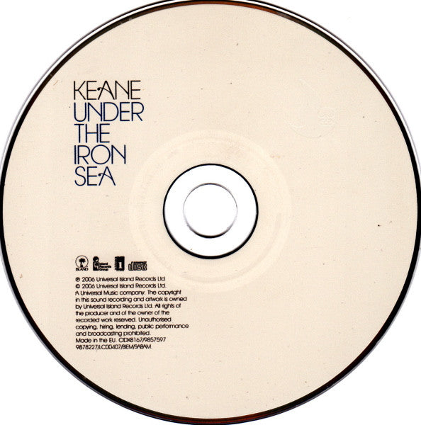 Keane : Under The Iron Sea (CD, Album + DVD-V + Ltd)