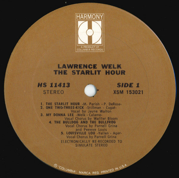 Lawrence Welk : The Starlit Hour (LP, Album)