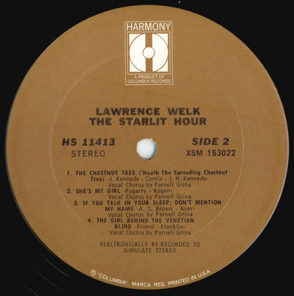 Lawrence Welk : The Starlit Hour (LP, Album)