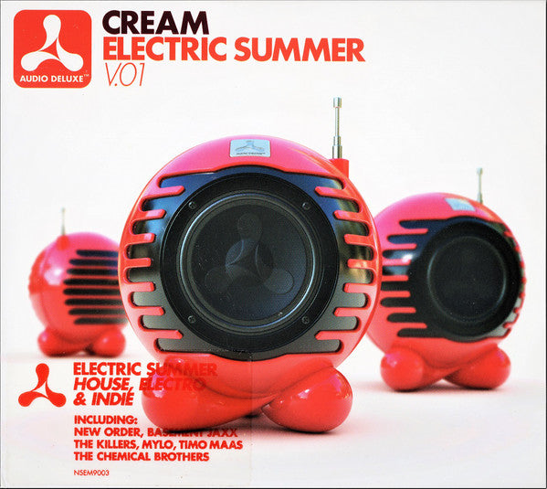 Various : Cream: Electric Summer V.01 (2xCD, Comp, Mixed)