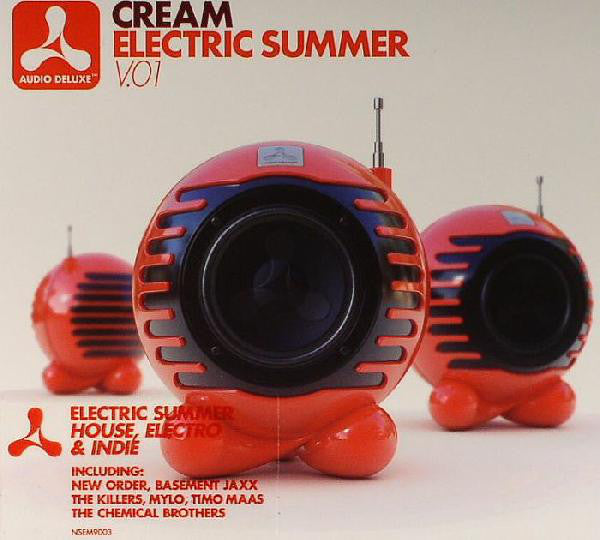 Various : Cream: Electric Summer V.01 (2xCD, Comp, Mixed)