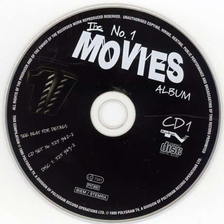 Various : The No. 1 Movies Album (2xCD, Comp)