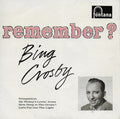 Bing Crosby : Remember? (7", EP, Mono)