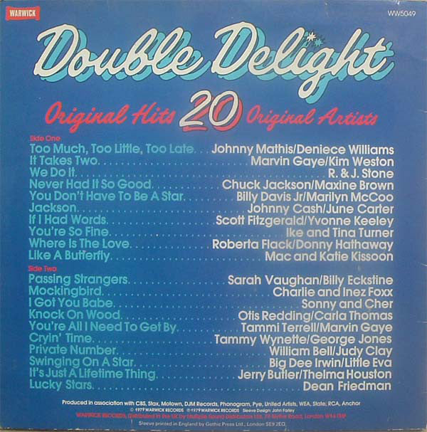 Various : Double Delight (LP, Comp)