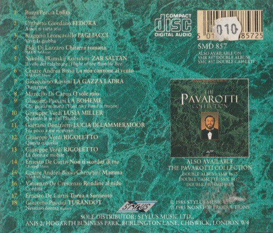 Luciano Pavarotti : New Pavarotti Collection Live (CD)