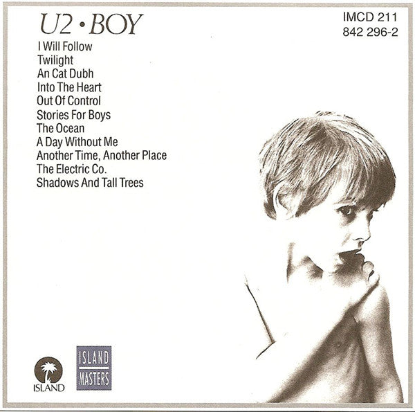 U2 : Boy (CD, Album, RE)