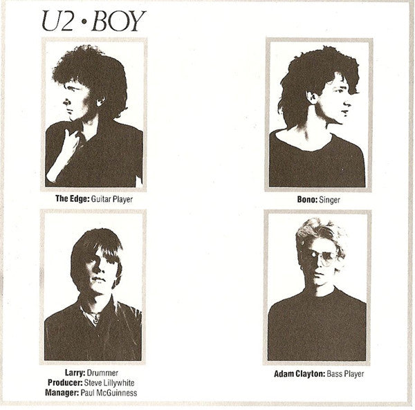 U2 : Boy (CD, Album, RE)