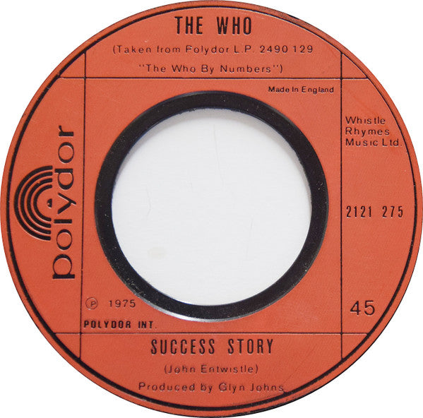 The Who : Squeeze Box (7", Jukebox)