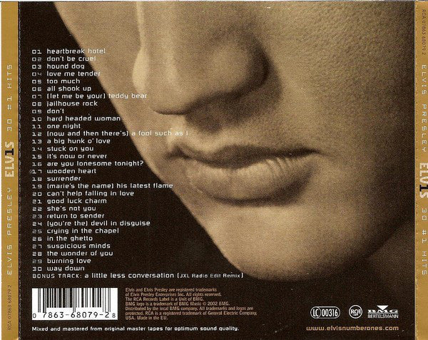 Elvis Presley : ELV1S 30 #1 Hits (CD, Comp, RM, Dis)