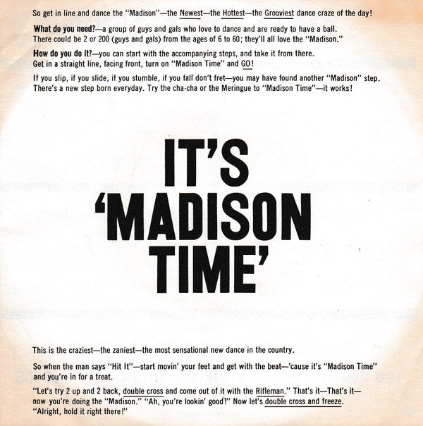 Ted Heath And His Music : The Madison Time (No. 1) (7", Single)