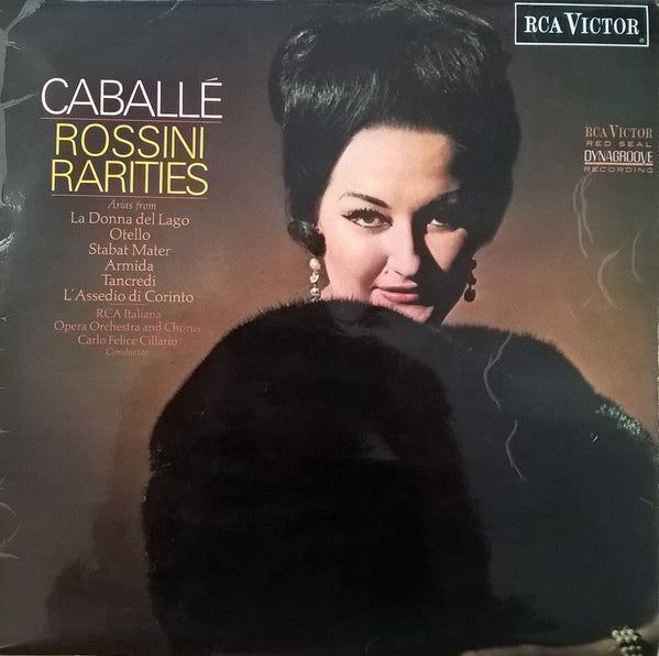 Montserrat Caballé, Gioacchino Rossini : Rossini Rarities (LP, Album)