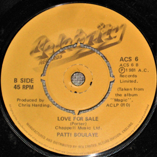 Patti Boulaye : He Is My Guy (7", Promo)