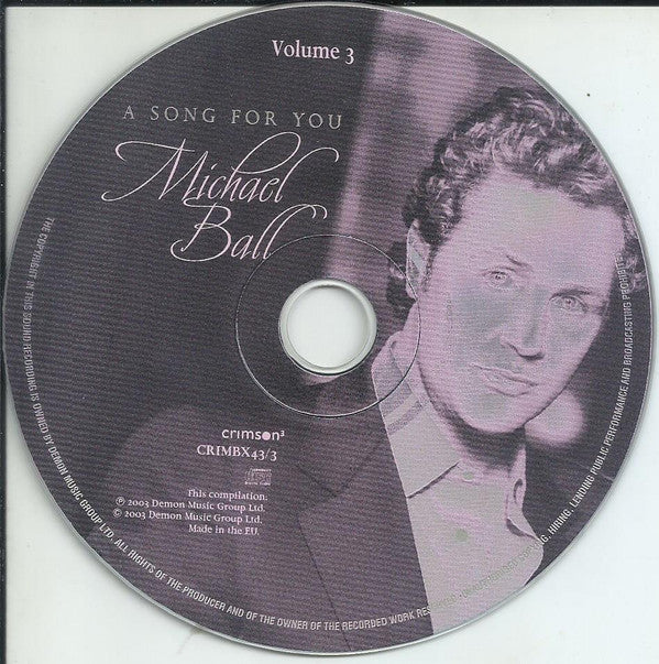 Michael Ball : A Song For You (3xCD, Comp)